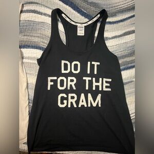 Do it for the gram PINK Victoria Secret XS tank top